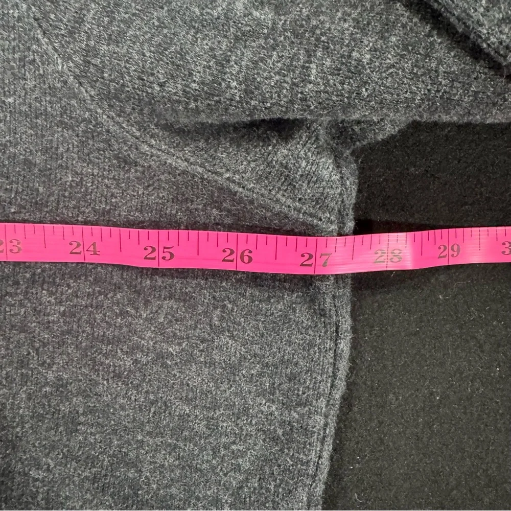 Polo Ralph Lauren Men's Charcoal Quarter Zip-Up Sweater